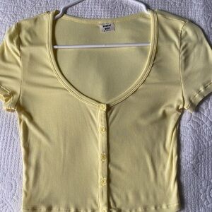 Sunday Best Light Yellow Button-Down Shirt